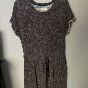 Lou & Grey Charcoal Gray Dress